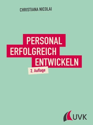 cover image of Personal erfolgreich entwickeln